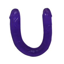 DILDO DOBLE DONG BLUEBERRY JELLY 33 MORADO