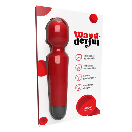 MASAJEADOR WOW WANDERFULL RED